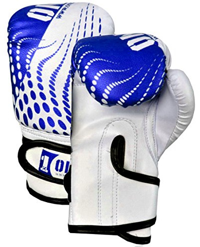 Junior/kids Boxing Gloves Punching Mitts, MMA, Mauy Thai, Boxing Head Guard Face Protector Head Guard Boxing MMA Muaythai Workout Practice (Blue)