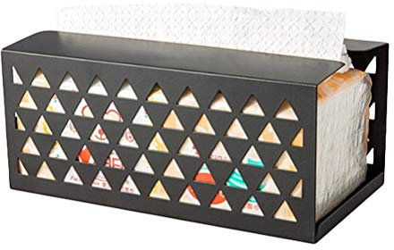 BSTCAR - Scatola porta fazzoletti per cosmetici, in ferro, per dispenser, fazzoletti per WC, soggiorno