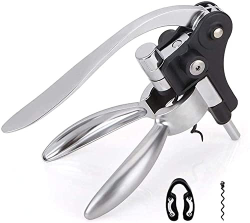 Tire-bouchon à levier en forme de lapin Argenté