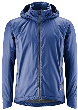 Gonso Save Jacket Therm M, Herren Fahrradjacke, Wasserdichte Regenjacke, Wasserdicht bis 10.000 mm & winddicht, G-Tex, Warme Primaloft Silver Insulation, Weite Passform, PFC-frei