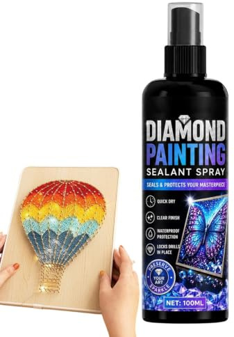 Sellador de pintura de piedras preciosas, 100 ml, secado rápido, no amarillea