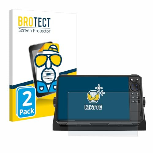 brotect Pellicola Protettiva Opaca per Lowrance HDS 9 Live Echolot Pellicola Protettiva Anti-Riflesso (2 Pezzi)