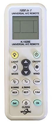 Universale Telecomando condizionatore per l'aria condizionata ariagel,Carrier, Daikin,Gree,artston,Hitachi, LG, Mitsubishi,samsung,York e di altre marche Con la funzione di ricerca automatica