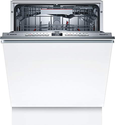 Bosch SMV4HDX52E Serie 4 Smarter Geschirrspüler vollintegriert, 60 cm breit, Besteckkorb, Dritter Korb, Made in Germany, Silence Programm besonders leise, Extra Trocknen auf Knopfdruck