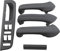 MangWany Türgriff Blenden Innen 5er Kompatibel mit Passat Bora Golf MK4 Jetta Fensterheber abdeckung 3B0867172 1J0867172A