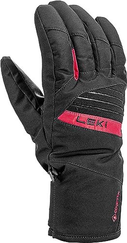 LEKI Space GTX Skihandschuh Snowboardhandschuh Unisex Collection 2023/24 (8.5, Black-red)