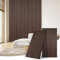 DOLLAR BOSS Paneles acústicos de madera, paneles de pared 3d 120x60cm 2 Piezas, pared de madera, pared acústica, paneles acústicos, pared con molduras decorativas para oficina&habitación&cocina Ébano