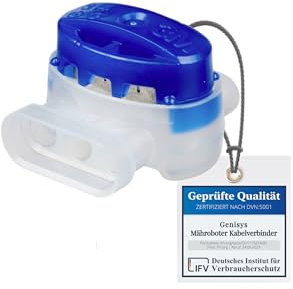 Genisys Kabel Verbinder kompatibel mit Parkside PMRA Smart PMRDA 20 V Draht Reparatur Verbindungsklemmen Mähroboter - wasserdicht - Original 3M, Inhalt:10x314