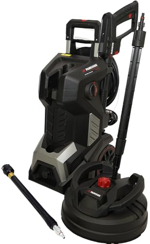 HEADNMORE® Bundle - Idropulitrice ad alta pressione Parkside Performance® PHDP 180 con ugello 3in1 600 l/h + portachiavi