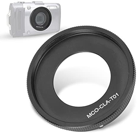 Generic Bague D 'Adaptation de Filtre D ' Appareil Photo, Bague 'Adaptation ' Objectif en Alliage 'Aluminium Professionnel Mco-cla-t01 pour TG-1 TG-2 TG-3