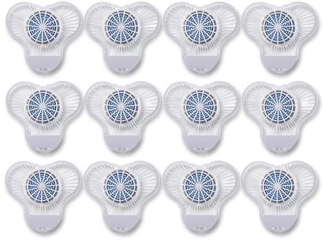 Boardwalk TBSP012I072M332143000 Green Apple Fragrance Urinal Screen with Non-para Cleaner Block (12/Box)