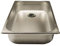 Waschbecken 1/1 530mm x 325mm x 100mm, Edelstahl mit einem, Universal Ablaufventil