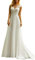 yhfshop Dentelle Robe de Soirée Longue Femme,2021 Nouvelle Robe de mariée en Dentelle à col Rond et Petite Queue-Beige_36,Élégante Cocktail Soirée Robe