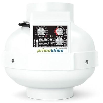 Prima Klima Fan 150 mm 760 m3/h - Exhaust Fan Pipe Fan Grow Fan Exhaust Air Grow Tent Fan Growbox Axial Fan