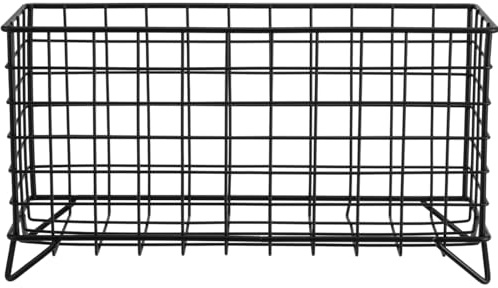 ibasenice Rabbit Hay Feeder Metal Rack Large Capacity Smooth Edges Iron Frame Small Animal Cage Feeder Convenient Bunny Supply
