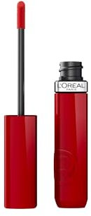 L'Oréal Paris Rossetto Liquido, Colore Intenso ed Effetto Laccato, Tenuta 16H, Resistente alle Sbavature, No Transfer, Con Squalano, Infaillible Laque Resistence, Tonalità: 420 Le Rouge Paris, 4,3 ml