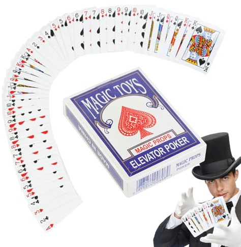 Générique Giochi di Carte, Carte da Poker fantastici per Mago | Strumento Magico interattivo all'ingrosso per Spettacoli di strada, Spettacoli sul palco, feste, riunioni di famiglia
