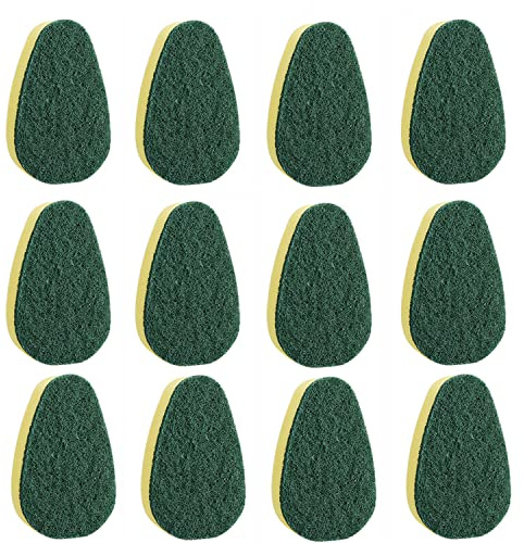 Dish Wand Refill 12Pack, Durable Dish Wand Sponges,Common Dish Wand Refill Heads Replacement for Kitchen Cleaning