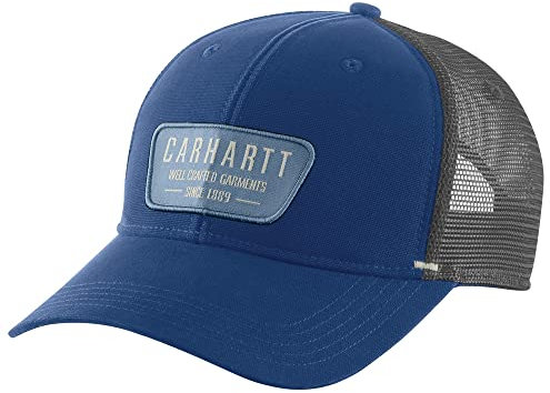 Carhartt Herren Canvas Mesh Back Crafted Patch Cap, Seeufer, Einheitsgröße