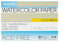 MEEDEN Aquarellpapierblock, 100% Baumwolle, Aquarellpapierblock mit 20 Blatt, 300 g/m², säurefreies Kunstpapier für Aquarell, Gouache, Tinte und mehr, 12,7 x 17,8 cm Kaltpresse