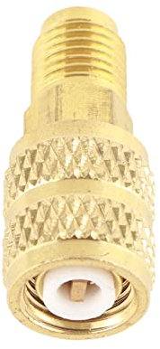 Adaptador R410A A/C 1/4 Pulgada SAE Masculino a 5/16 Pulgadas de Latón Premium SAE SAE para Sistemas de Refrigeración HVAC (R410A Externo 1/4SAE Inner 5/16SAE)