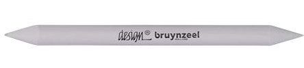 Bruynzeel Specialties Tortillon, Zeicheninstrument zum Glätten von Kreide und Bleistift, für dünnere und glattere Schichten, Schattierungen und seidigere Effekte