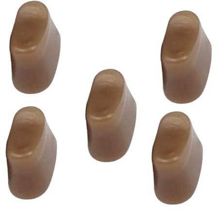 HONITANO 5 Piezas de Almohadillas Adhesivas para Flauta Instalación Fácil y Almacenamiento Conveniente, Accesorios Duraderos para Botones y Recambios de Flauta Travesera