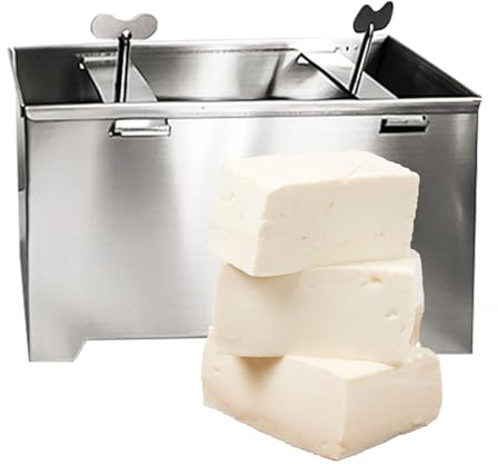Prensa de tofu - Acero inoxidable Manual Multifuncional | Prensa para fabricantes de queso Utensilios de cocina - Para cocinar y preparar alimentos Queso casero Vegetariano Camping Picnic