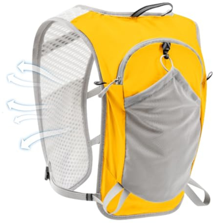 Nixiara Gilet da corsa per bere – Gilet da corsa largo, borsa leggera per sport all'aria aperta, fitness, ciclismo, escursionismo, campeggio, arrampicata, corridori, donne e uomini