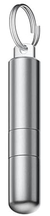 Outil de retrait de plateau de carte SIM pour éjecter les écouteurs Brosse de nettoyage Outils de réinitialisation Outils 2 en 1 Porte-clés Aiguille (Argent)