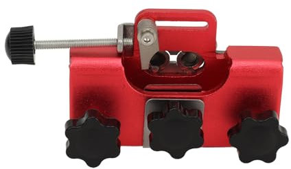 Leapiture Afilador de Motosierra Herramienta de afilador de Sierra portátil Kit de Plantilla de Afilado de Motosierra de manivela Universal para el hogar Bricolaje Leñador