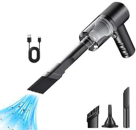 Probuk Aspiradora Manual Anti - ácaros, Aspiradora de Colchón, Incluyendo Filtro de Aire de Alta Eficiencia, Elimina Alérgenos,Especial para Colchones y Sofás