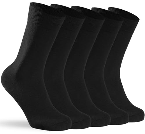 Wamicu 5 Paires Chaussettes Homme Femme, Thin Chaussettes en Coton Peigné | Chaussettes Unisexes, Sport Super Douces Respirantes