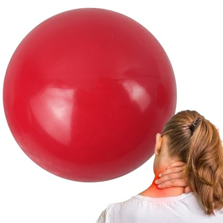 Renopfect Pelota Masajeadora Para Músculos - Pelota De Masaje Para Fascia Y Músculos Tensos,Relajante de Fascia para Pelvis, Cadera, Cuello, Hombros y Pies
