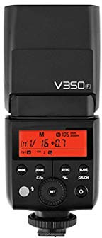 Godox V350F Speedlite For Fuji With Built In Battery, Black