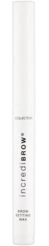 Collection Cosmetics Incredibrow Setting Wax, Sculpts and Holds with Slanted Tip Application, Clear