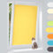 Plissee Klemmfix Ohne Bohren – Gelb 90x120cm(BxH), Jalousie Lichtdurchlässig & Blickdicht, Sonnenschutz & Sichtschutz, Faltrollo Easyfix für Fenster & Tür