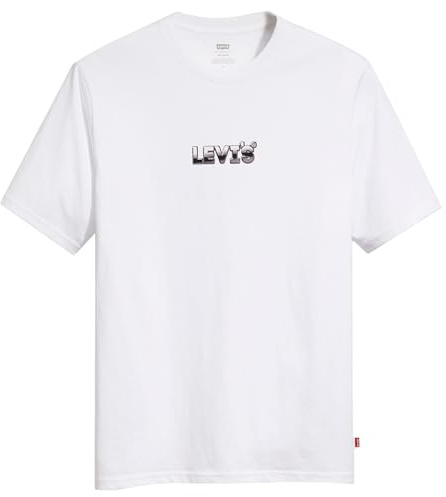 Levi's Graphic Crewneck Tee T-shirt, Levi Archival Mhg, S Uomo