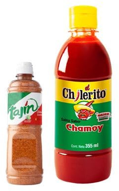Pack Tajín Clásico 142gr + Chilerito Chamoy 355 ml - 2 unidades!