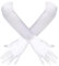 xianshi 1 Paar Weiße Handschuhe,Lange Handschuhe Damen,Handschuhe Weiß,Weiße Handschuhe Damen,Abendhandschuhe,Handschuhe Elegant,Perfekt Für Halloween,Karneval,Ball,Oper,Abschlusshochzeit