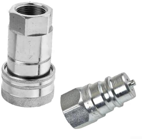 Hydraulisk koppling set AM102487 AM102420 för snabbkoppling för traktor 2 stycken ISO 5675