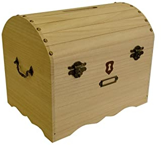 Artemio 14002116 Pirate Box per Decorazione, Legno, 36.5 x 32 x 23 cm