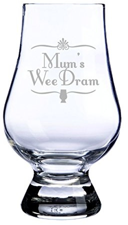 Glencairn Whisky Glass-Mum's Wee Dram Made In Scotland