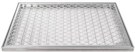 ACO 75x50cm Streckmetall Gitterrost mit ALU Einbaurahmen Zarge Eingangsrost Schuhabstreifer