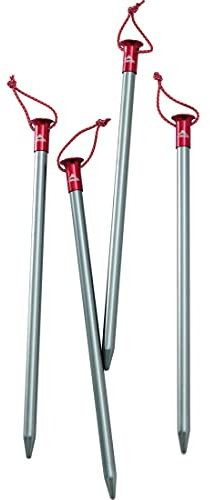 MSR Core Tent Stake Zeltheringe, grau, 9-Inch, 4 Pack