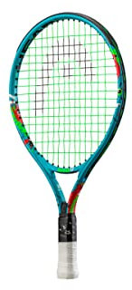 HEAD Novak 17 Tennisschläger, Blau, Griffstärke 05, 2-3 Jahre