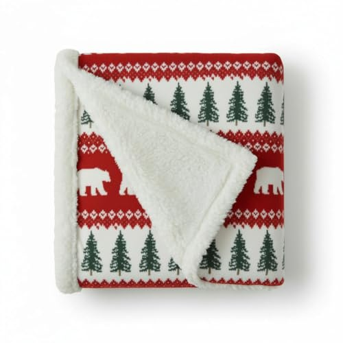 Eddie Bauer Grizzly Peak Throw, Dark Red