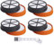 Leadaybetter 4 pack Type 90 Filter Premium Pre & Post Motor Filter Kit for Vax Zoom & Zoom Pet Series Vacuum Cleaners