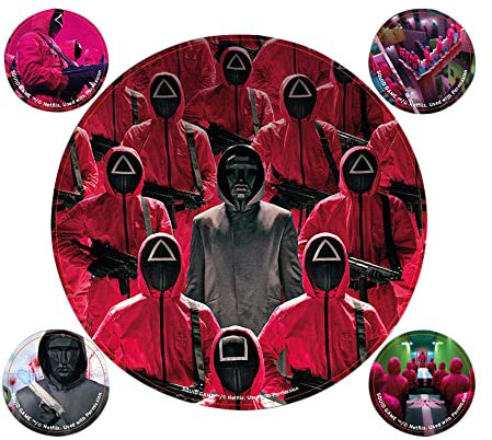 Pyramid International Set of 5 Squid Game Vinyl Stickers Gadget Decals