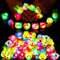 Mikulala Paquete de 36 Anillos Luminosos LED para Fiestas de Graduación para Niños Rellenos de Bolsas de Sacs de fête Que Brillan en la Oscuridad Caja de Tesoro de Animales Simpáticos para Premios